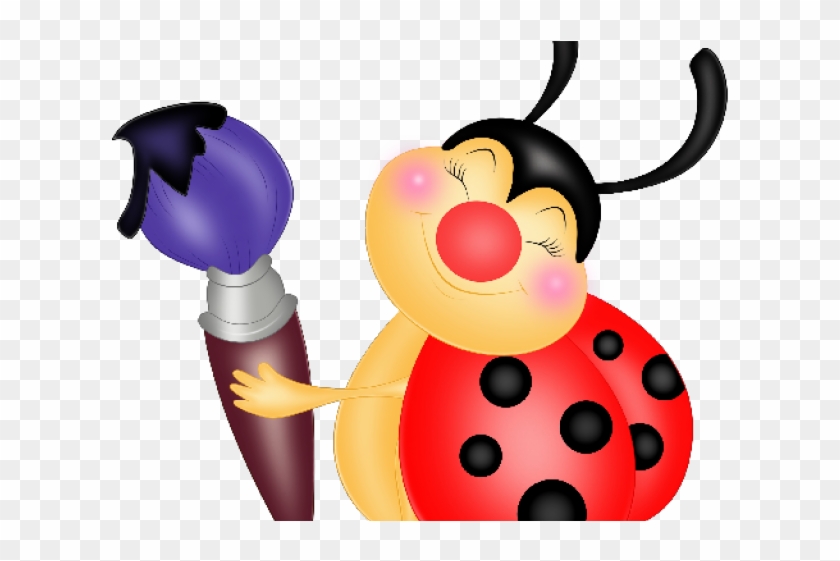 Ladybug Clipart School - Animals School Clip Art #1187970