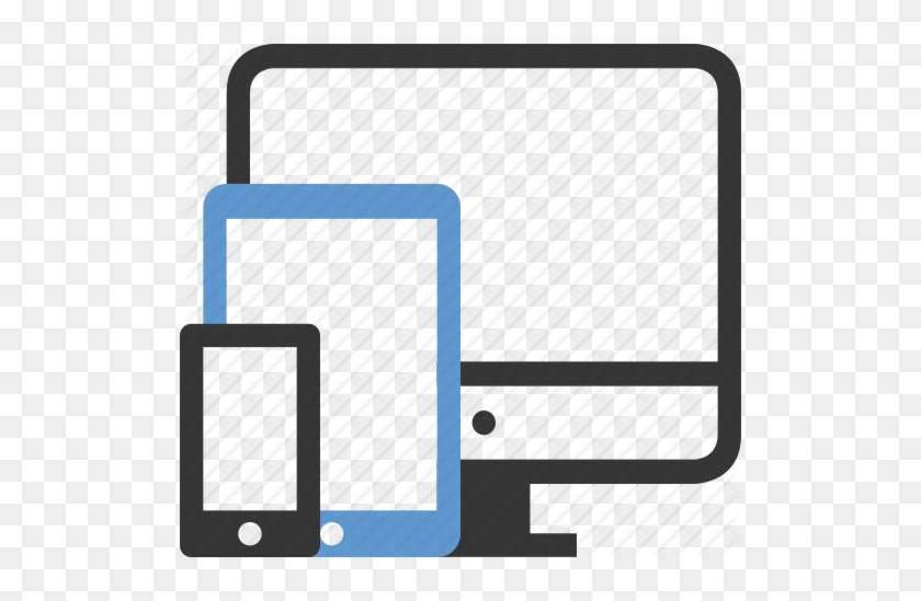 Computer Tablet Phone Icon - Any Device Icon Png #1188010