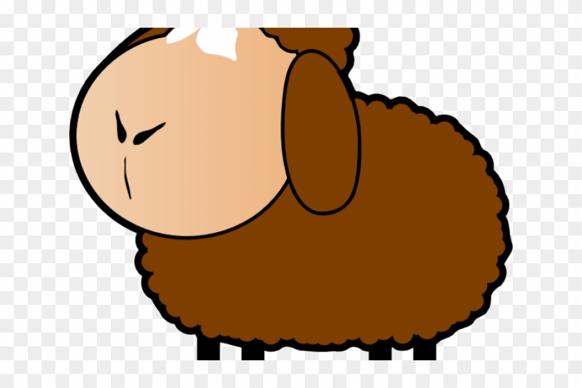 Lamb Clipart Brown Sheep - Clip Art Brown Sheep #1188280