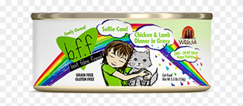 Chicken & Lamb Dinner In Gravy - Best Feline Friend Omg! Crazy 4 U! Cat 5.5 Oz Can #1188315