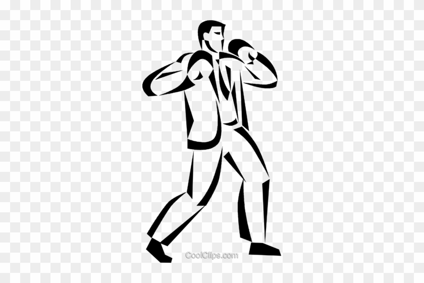 Businessman With Boxing Gloves On Royalty Free Vector - Businessman With Boxing Gloves On Royalty Free Vector #1188340