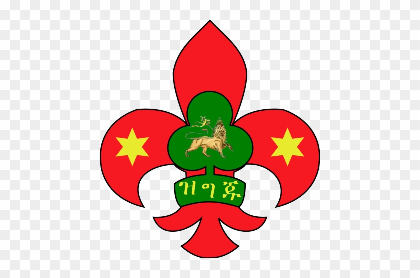 Alternate Version Of The Membership Badge Of The Ethiopia - Scout Association Of Nigeria #1188354