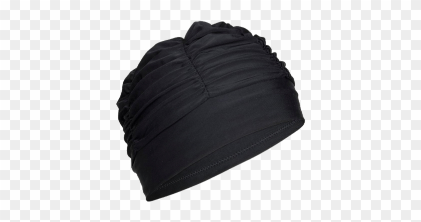 Black Swimming Hat - Nabaiji Volume Mesh Swim Cap Black #1188386