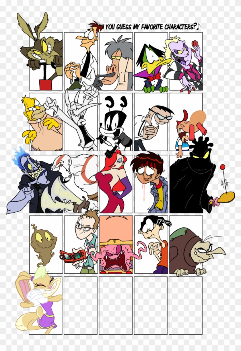Favorite Characters Meme By Winter-freak - Can You Guess All My Favourite Characters #1188393