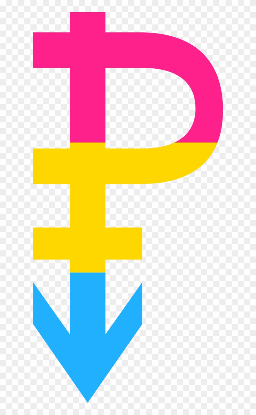 Pansexual P Symbol By Pride-flags - Pansexual Symbol #1188427