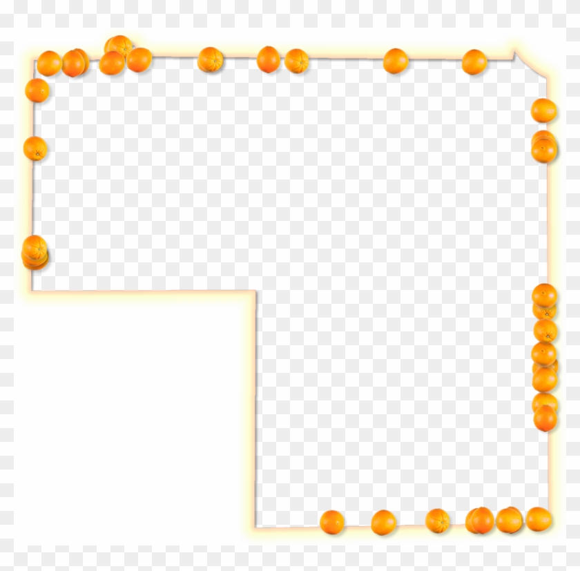A Map Of Hendry With A Yellow-orange Glow Border And - Electronics #1188563