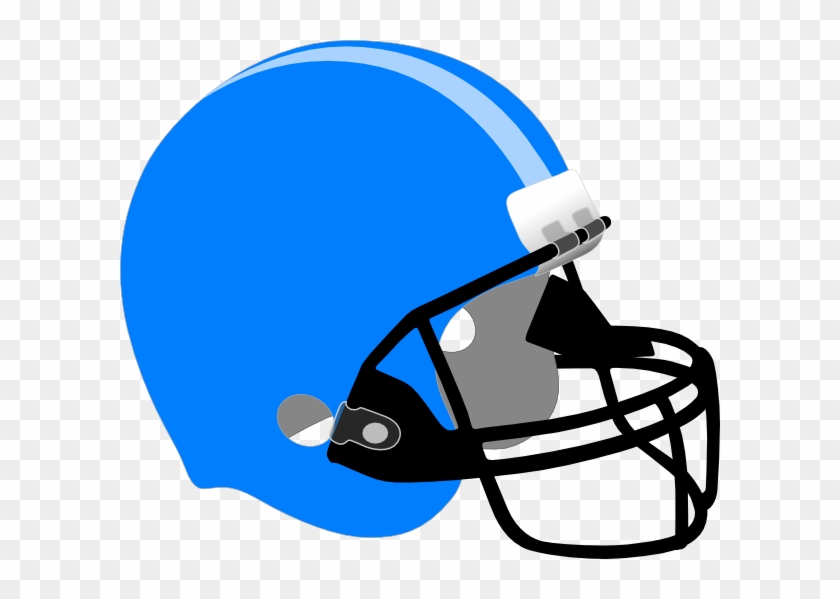 Blue Football Helmet Clipart #1188605