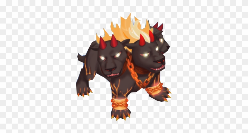 Pin Cerberus Clip Art - Knights And Dragons Fire #1188721