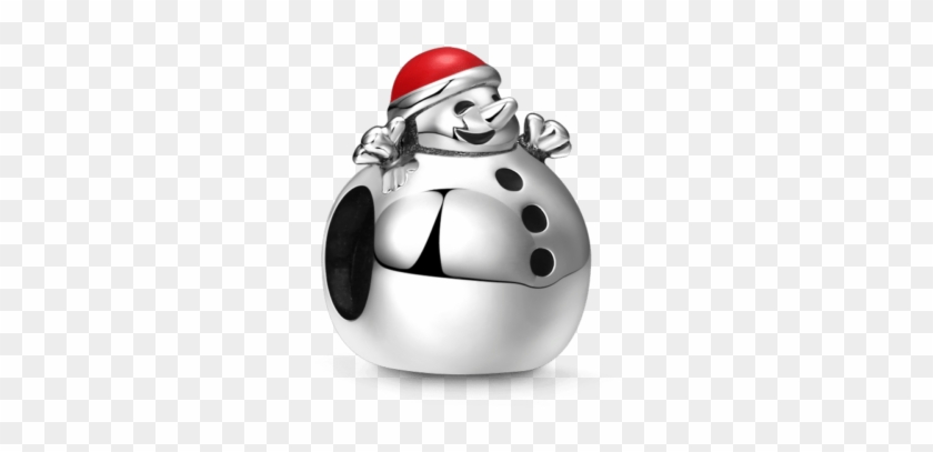 Happy Snowman Charm - Cartoon #1188779