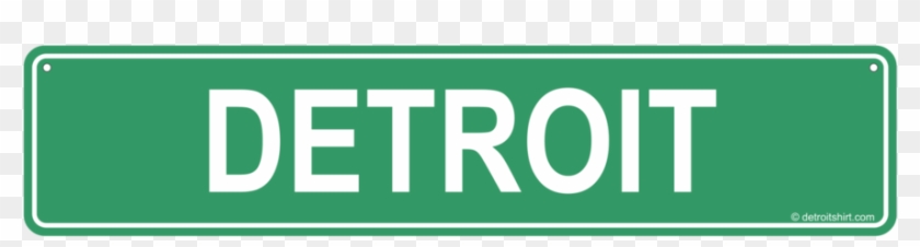Detroit Street Sign Sign Detroit Shirt Company - Metrus #1188829