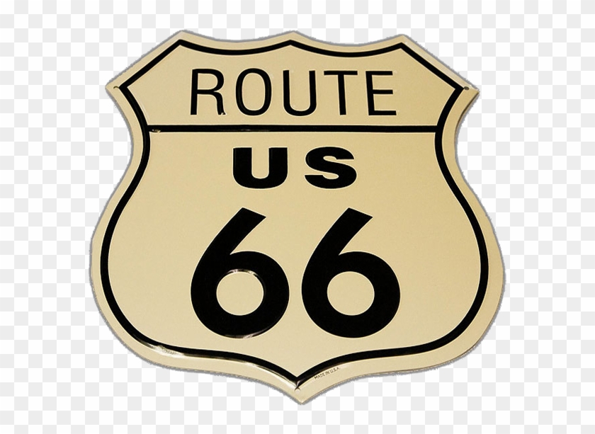 Deco Sign, Llc, Produces In Volume Nostalgic Reproduction - Route 66 Sign #1188873