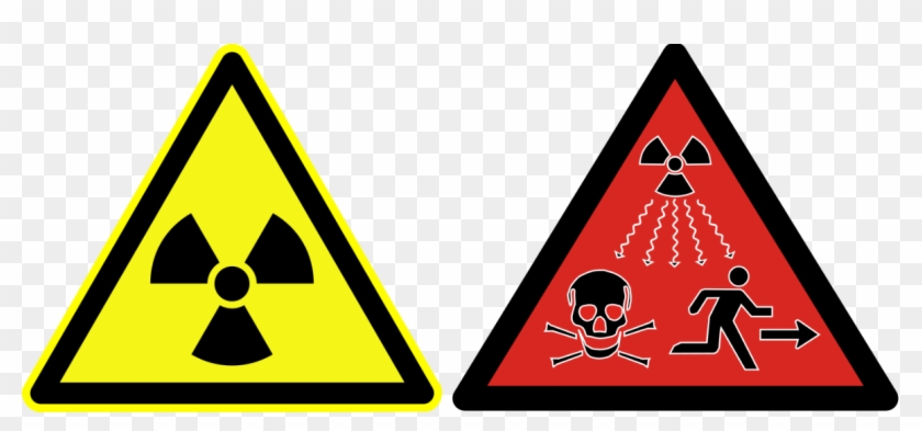 But Will The Skull And Crossbones And The Running Man - Radiation Symbol #1188890
