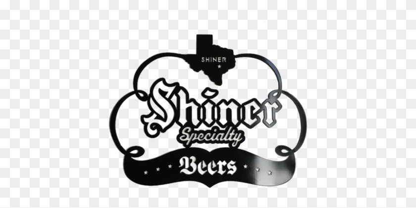 Large Shiner Premium Steel Logo Sign - Shiner Bock Logo #1188897