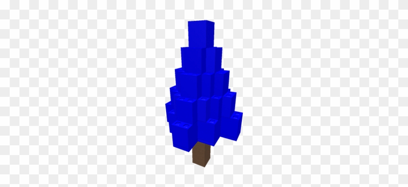 Blue Tree - Origami Paper #1188920