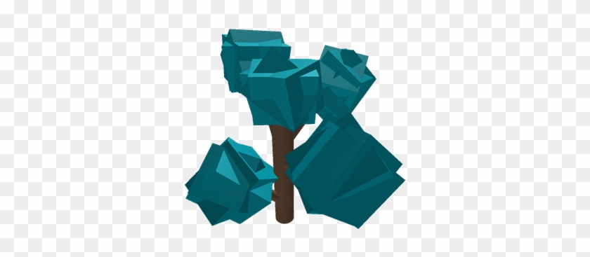 Blue Tree - Origami #1189017