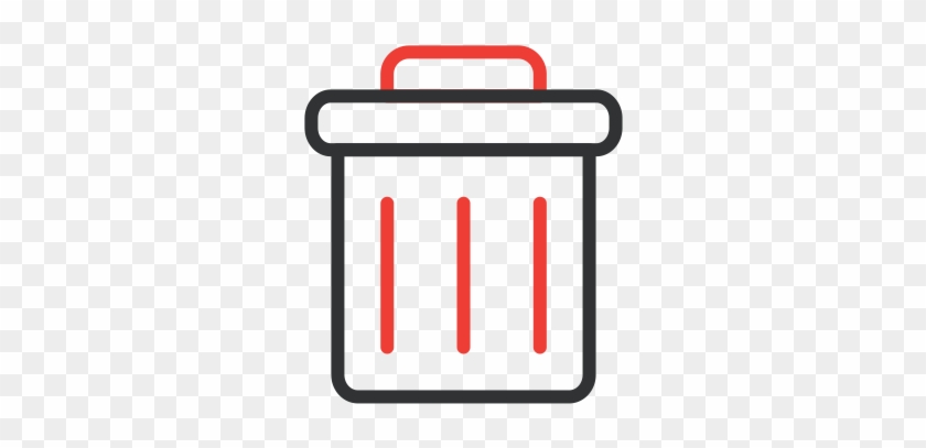 Line Icons Set - Delete Job Icon #1189049