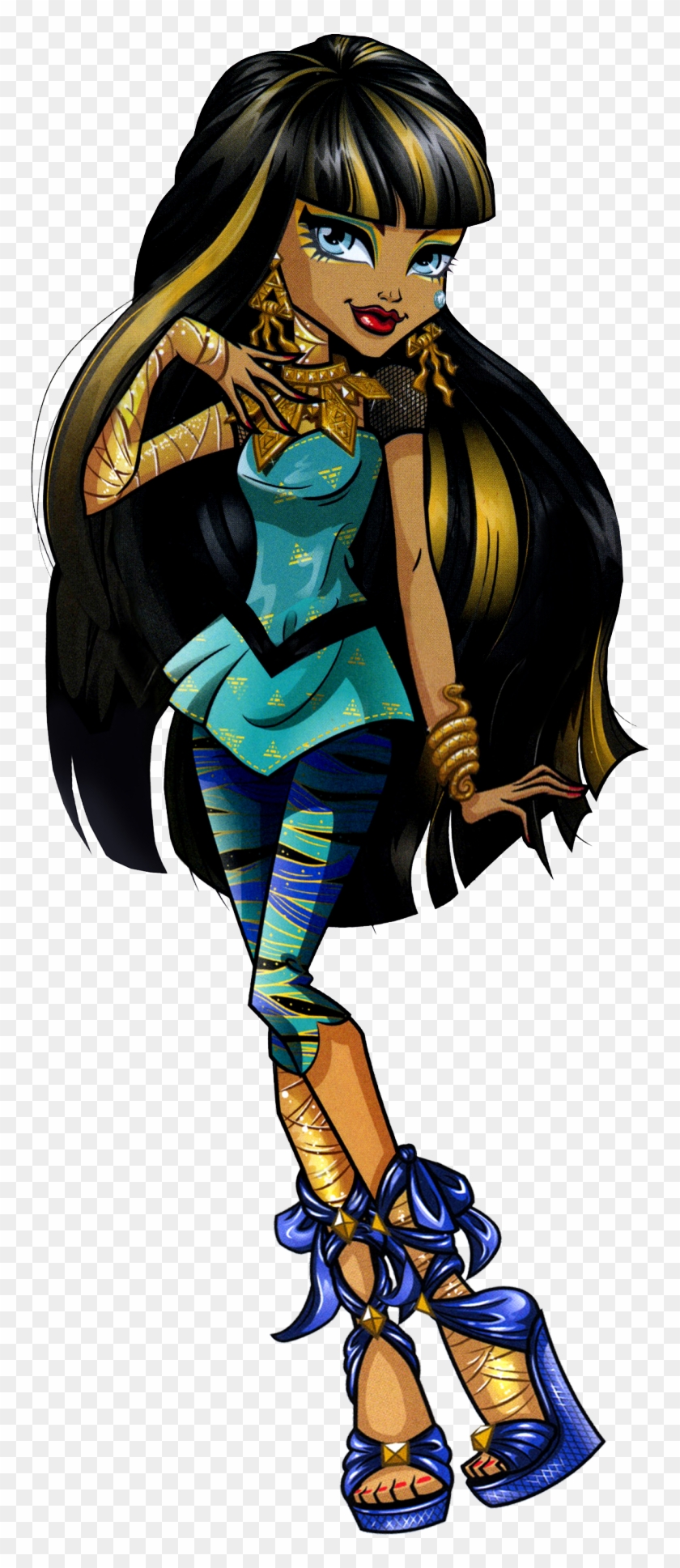 Cleo De Nile Cleo De Nile Is The Daughter Of The Mummy - Welcome Monster High Cleo De Nile Art #1189114
