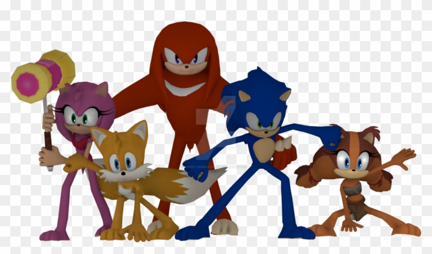 Team Sonic By Korey-sonicfan22 - Sonic Characters No Shoes And Gloves #1189275