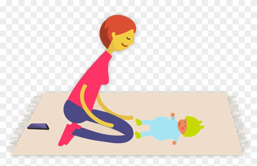 Bond With Your Baby While Exercising Your Child's Four - Illustration #1189312