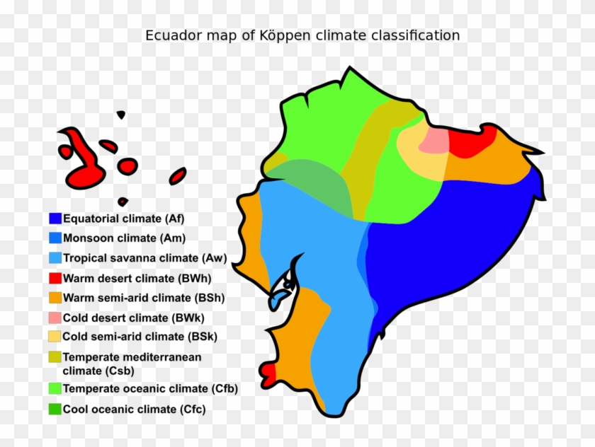 Ecuador Climate Zones - Natural Resources In Ecuador #1189438