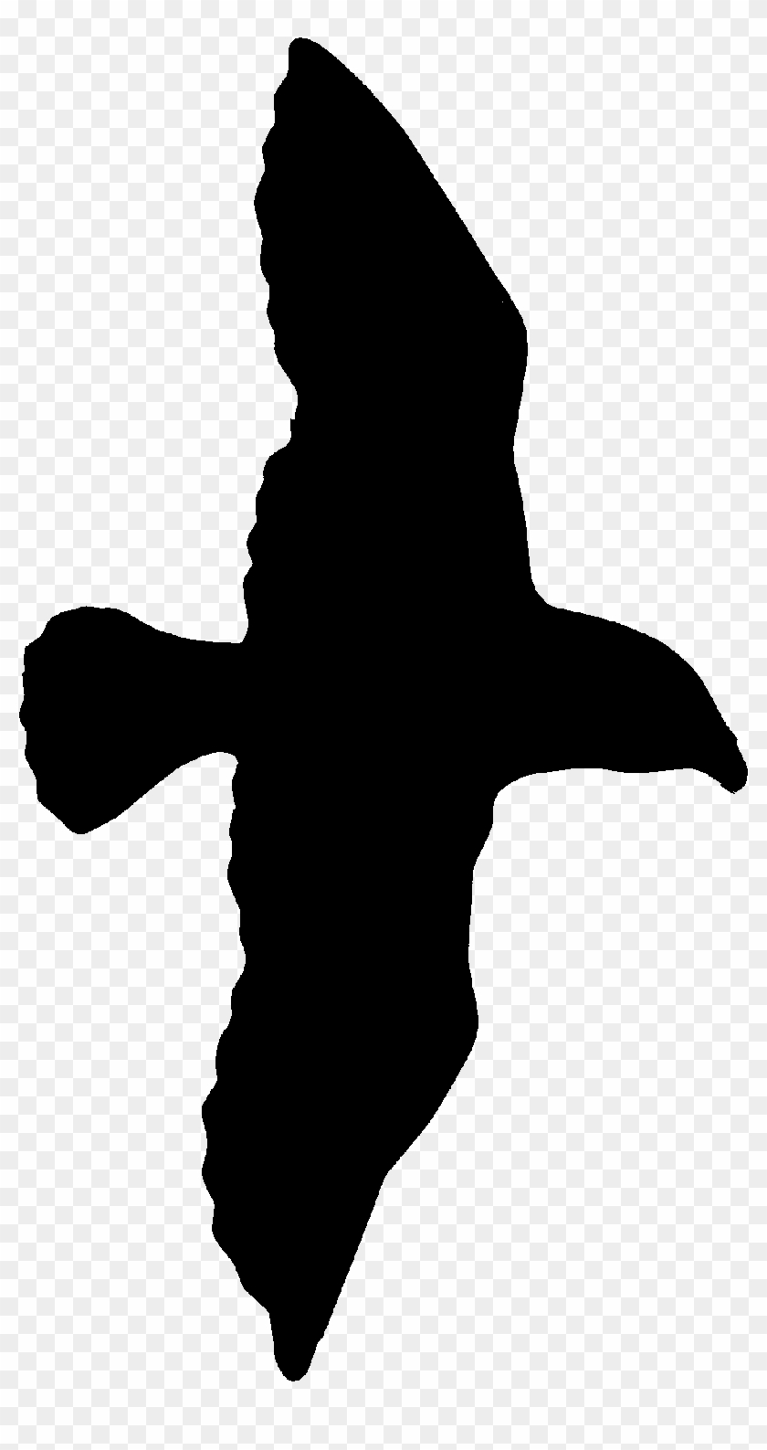 Sea Gull Clip Art Medium Size - Jesus Arms Open Silhouette #1189478