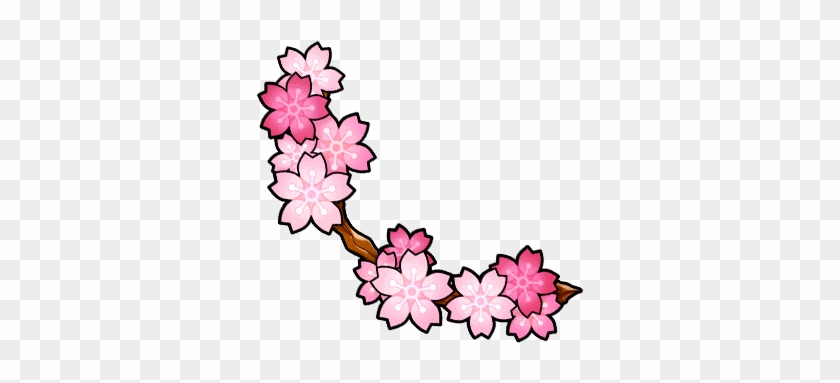Gear-blooming Hanami Bow Render - Cherry Blossom Pixel Render #1189541