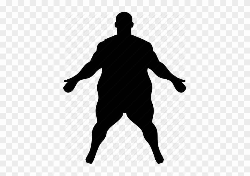 Body, Fat, Figure, Fitness, Man, Sport Icon Icon Search - Fat Man Silhouette Png #1189559