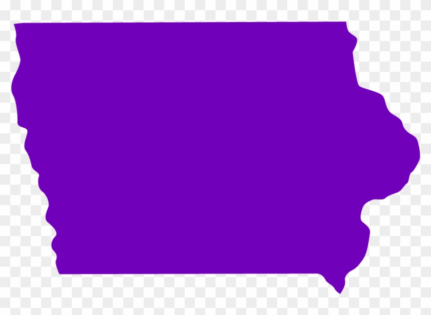 Iowa - Iowa Outline Vector #1189698