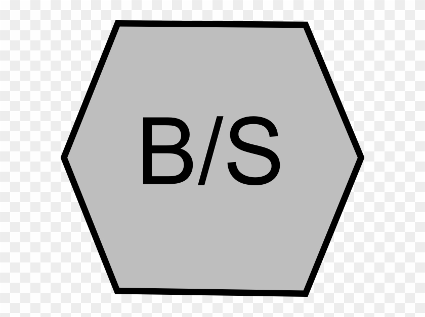 Grey Shape With Bs Clip Art - Grey Shape With Bs Clip Art #1189789