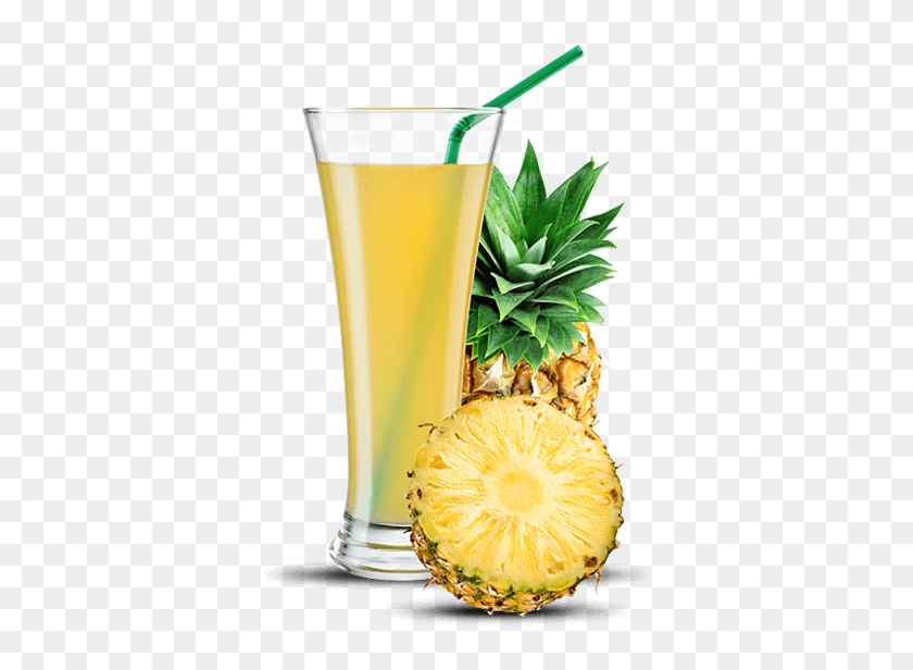 News & Events - Pine Apple Juice With Glass Png #1189796