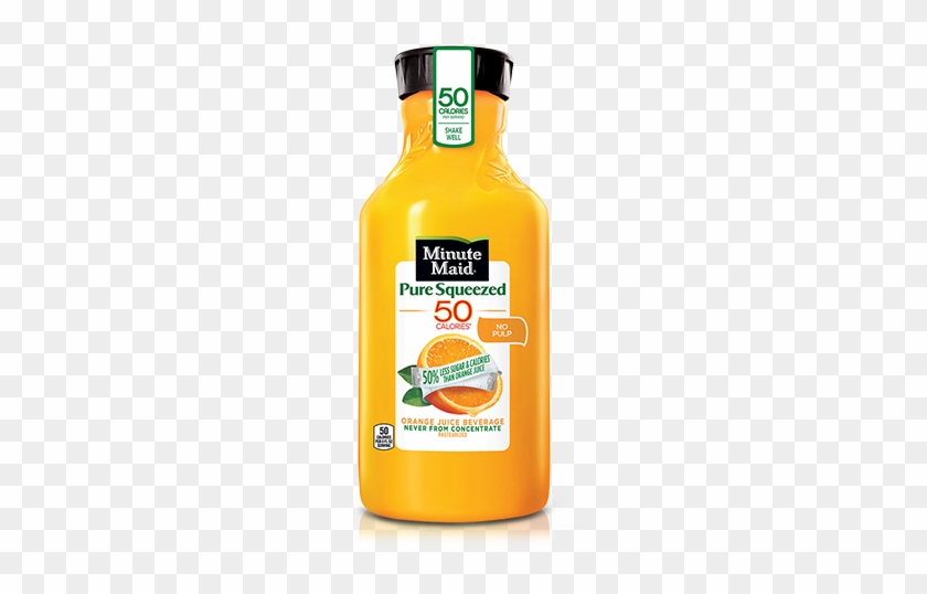 Free Minute Maid Orange Juice Bottle Minute Maid 50 Calorie