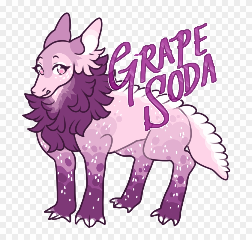 Grape Sode {gatorgon Flatprice Adoptable} Closed By - Cartoon #1189820