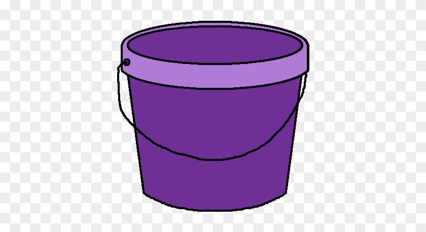 Purple Clipart Bucket - Bucket Clipart No Background #1189851