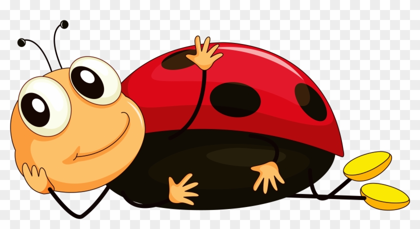 Beetle Bugs Bunny Cartoon Clip Art - Lady Bug Cartoon Png #1189881