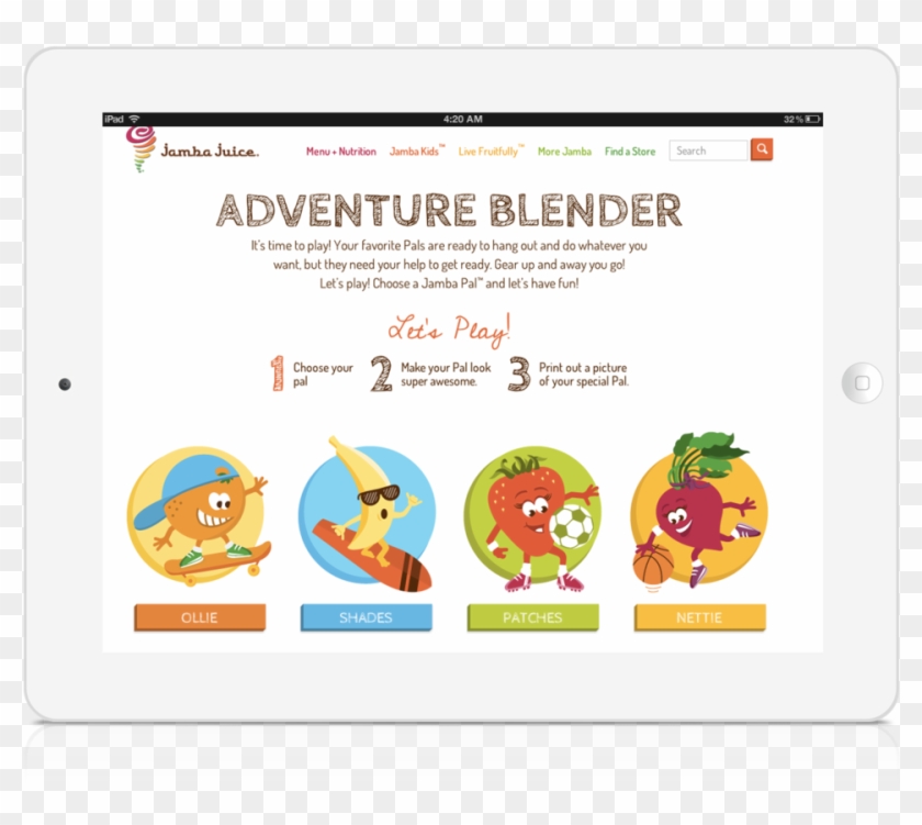 When It Was Time To Roll Out A New Kids' Menu Jamba - When It Was Time To Roll Out A New Kids' Menu Jamba #1189905