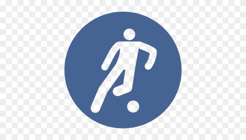 Soccer Player Icon - Stethoscope In A Circle Icon #1189908