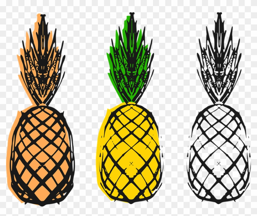 Green Pineapple Cliparts 20, Buy Clip Art - Cafepress Pineapple Iphone 7 Plus Tough Case #1189951