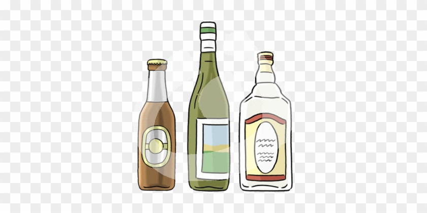 Alkohol - Glass Bottle #1190062