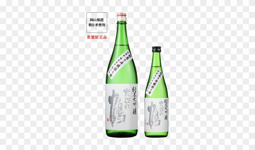 大正の鶴 純米大吟醸 袋吊り斗瓶採り雫 □720ml □1800ml - Glass Bottle #1190123