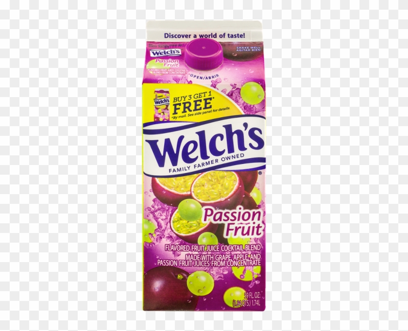4 Cl Passion Fruit Juice - Welch's Grape Juice #1190186