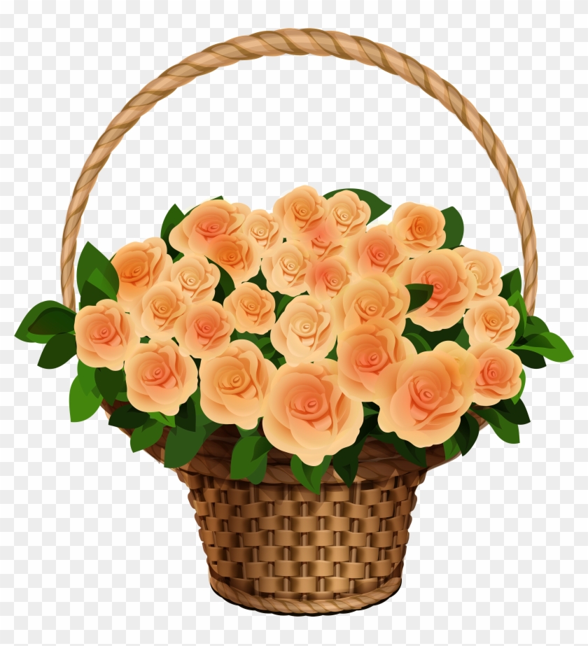 Yellow Rose Clipart Orange Rose - Rose #1190336