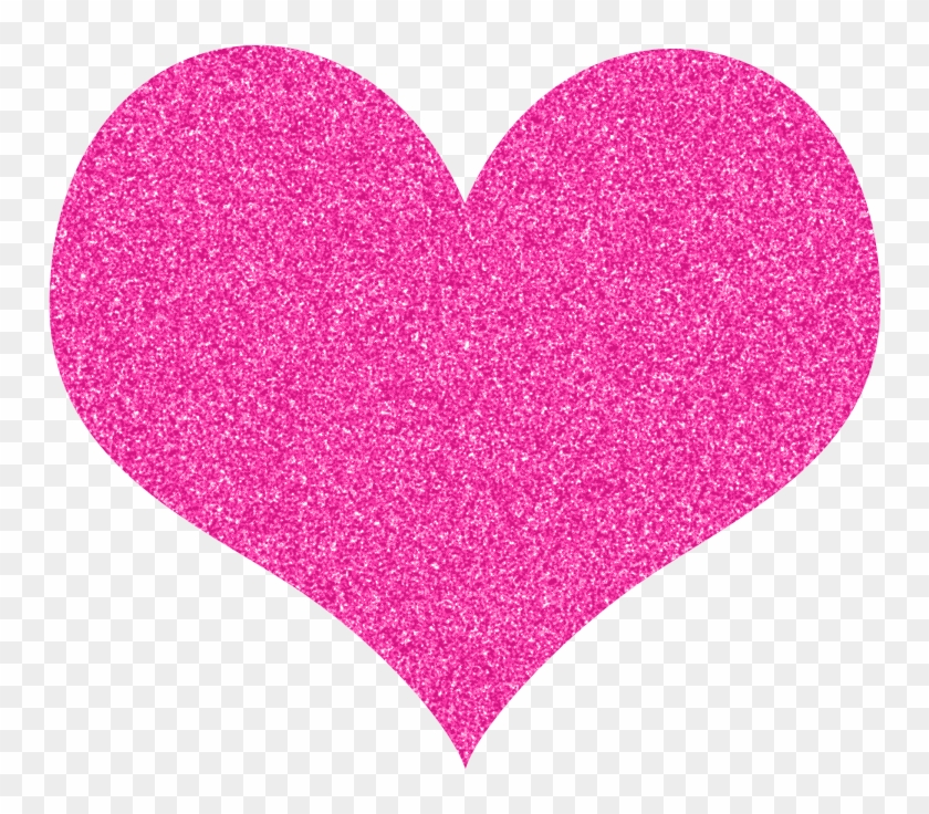 Clipart Tagged Free Heart Clipart , Freebie , Glitter - Pink Glitter Heart Clipart #1190345