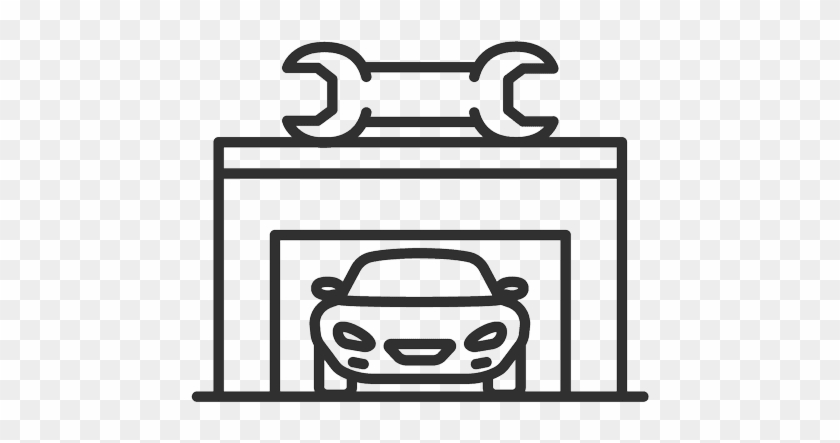 Car In Service Icon - Car #1190367