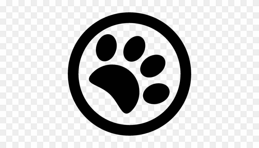 Pet Footprint Vector - Pet Friendly Icon #1190425