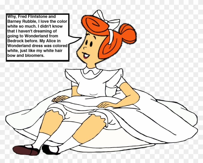 Wilma Flinstone As Little Alice By Darthranner83 - Wilma Little Alice #1190462