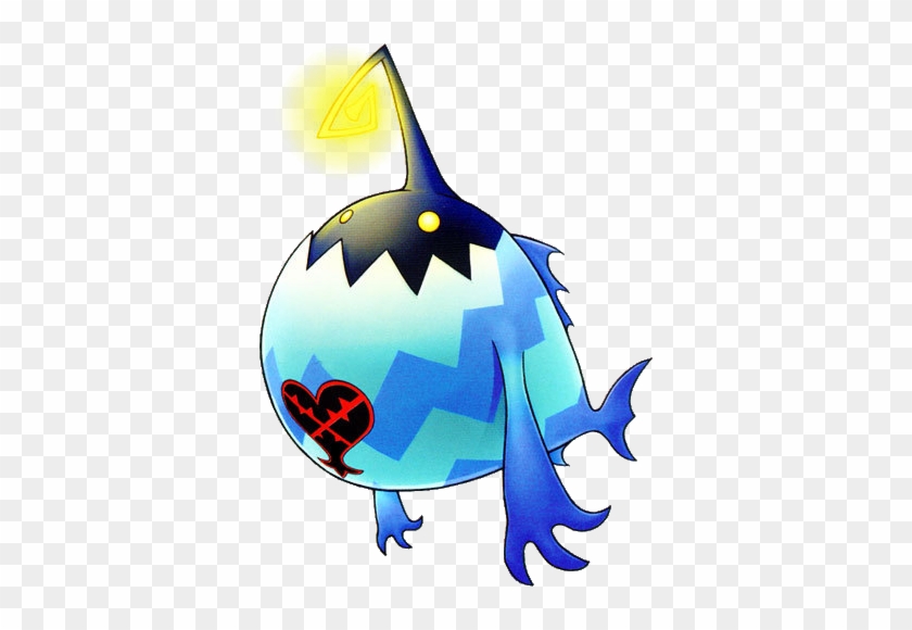 The Aquatank Is A Fish-like Heartless Encountered In - Aqua Tanks Kingdom Hearts #1190512