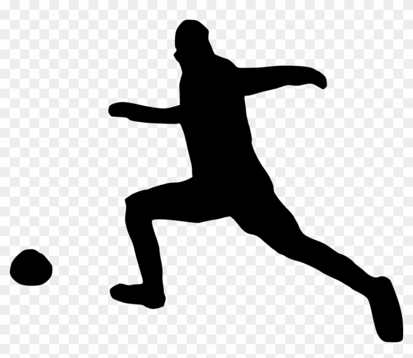 Free Png Football Player Silhouette Png Images Transparent - Png People Silhouettes Football #1190617