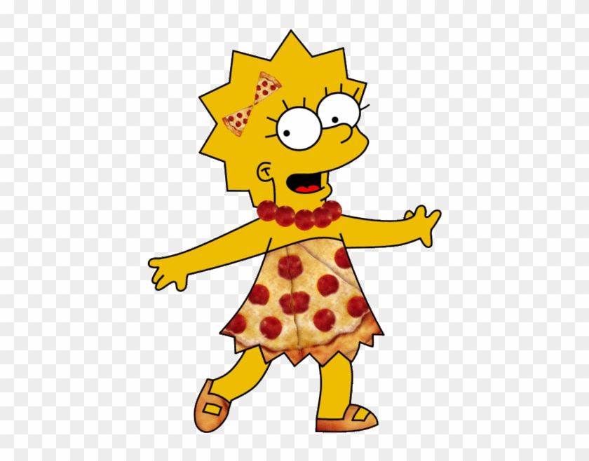Lisa Simpson, Pizza, And The Simpsons Image - Lisa Simpson Tumblr Transparent #1190627