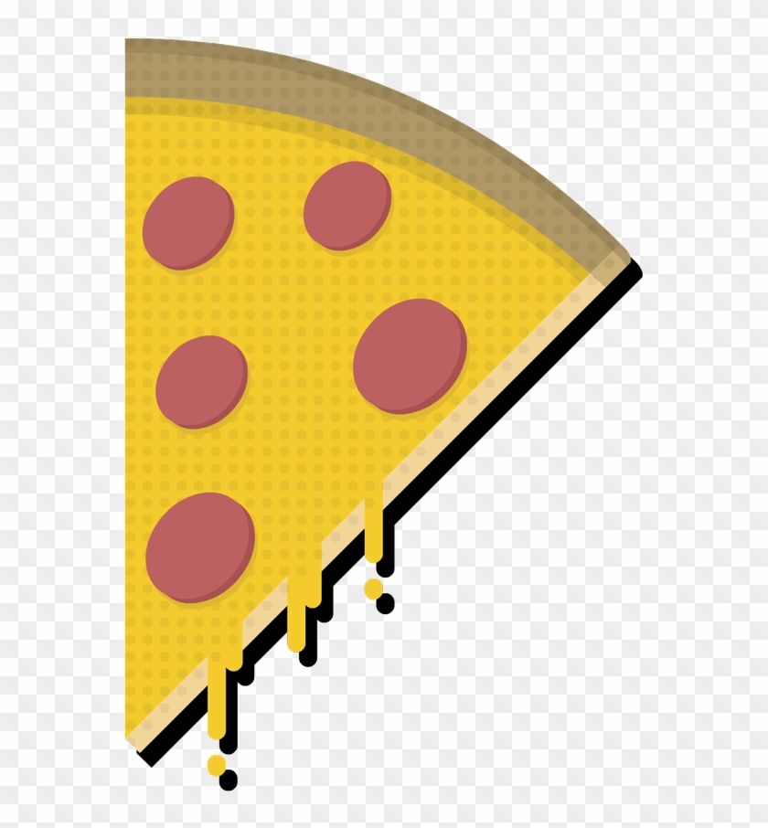 Pizza Pepperoni Pepperoni Pizza Food Cartoon Pop Transparent - Pepperoni #1190736