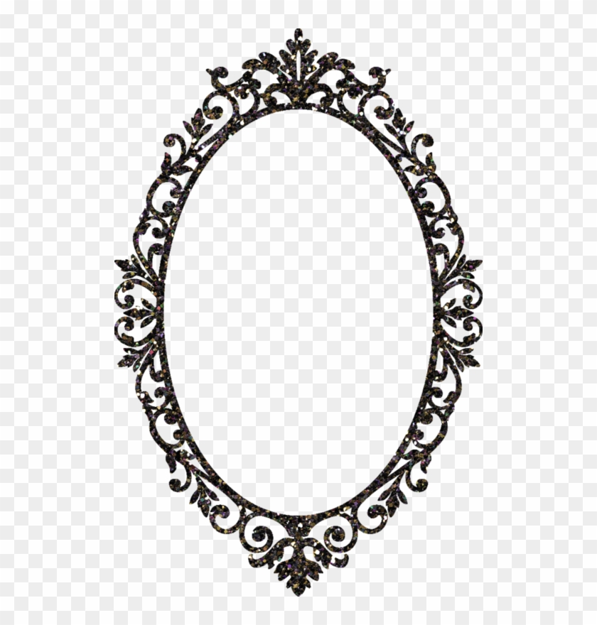 Vintage Ornaments - Vector Vintage Oval Frame #1190820